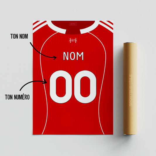 AFFICHE LIVERPOOL - DOMICILE