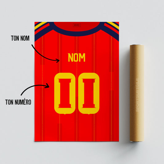 AFFICHE ESPAGNE - DOMICILE