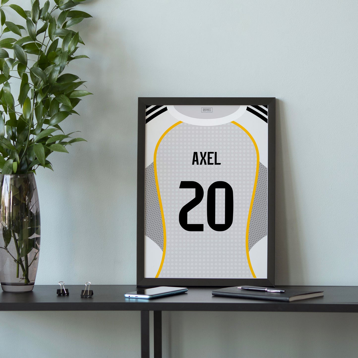 AFFICHE REAL MADRID - DOMICILE