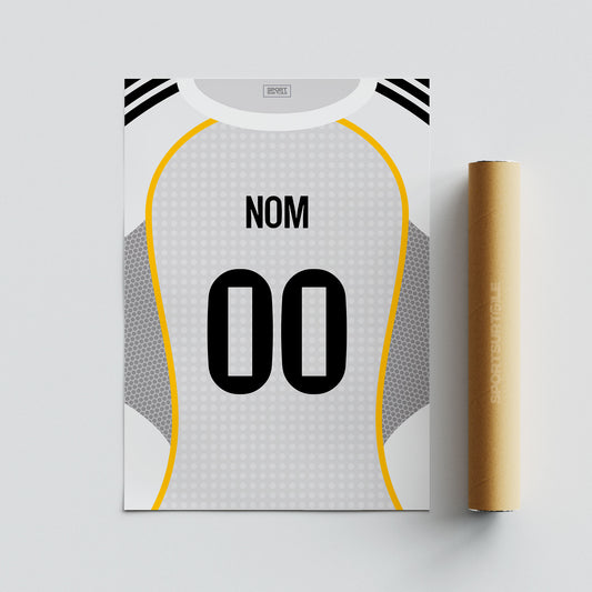 AFFICHE REAL MADRID - DOMICILE