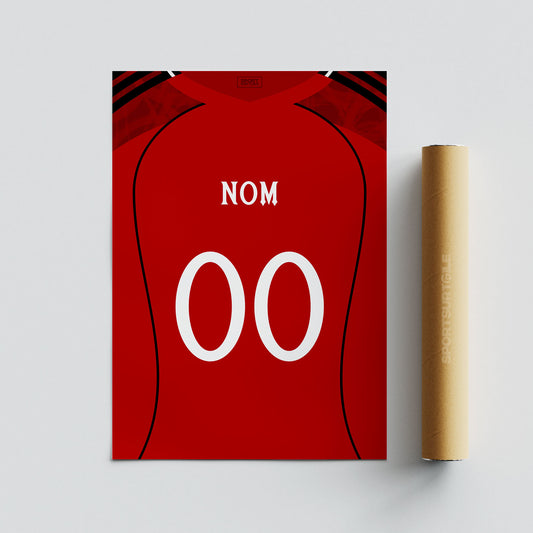 AFFICHE MANCHESTER UNITED - DOMICILE