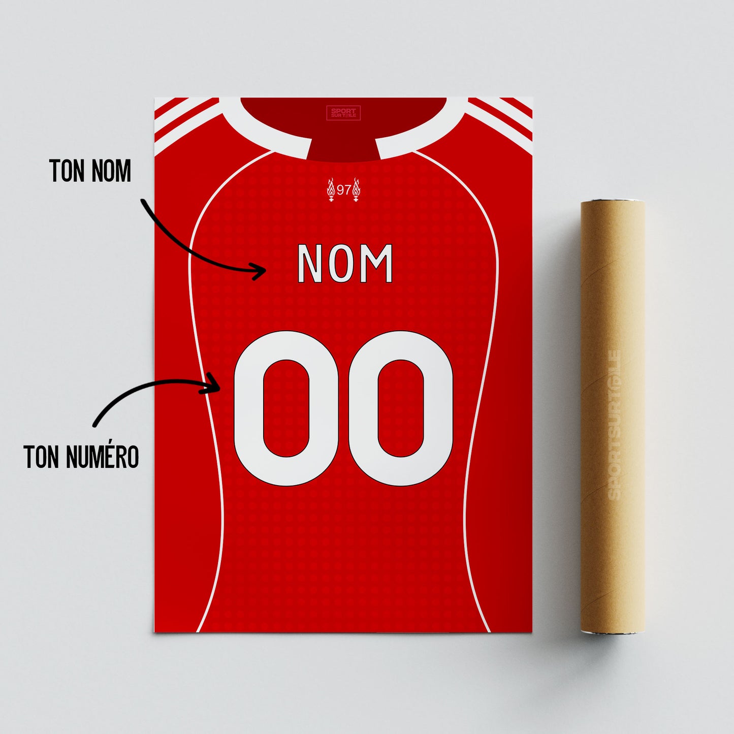 AFFICHE LIVERPOOL - DOMICILE