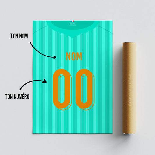 AFFICHE ÉQUIPE DE FRANCE - EXTÉRIEUR