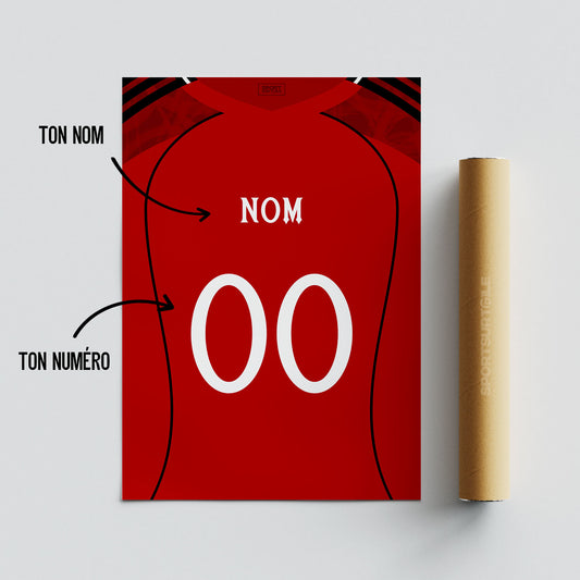 AFFICHE MANCHESTER UNITED - DOMICILE