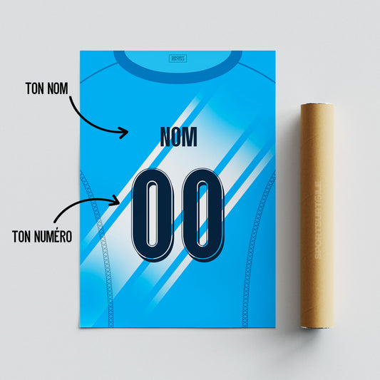 AFFICHE MANCHESTER CITY - DOMICILE