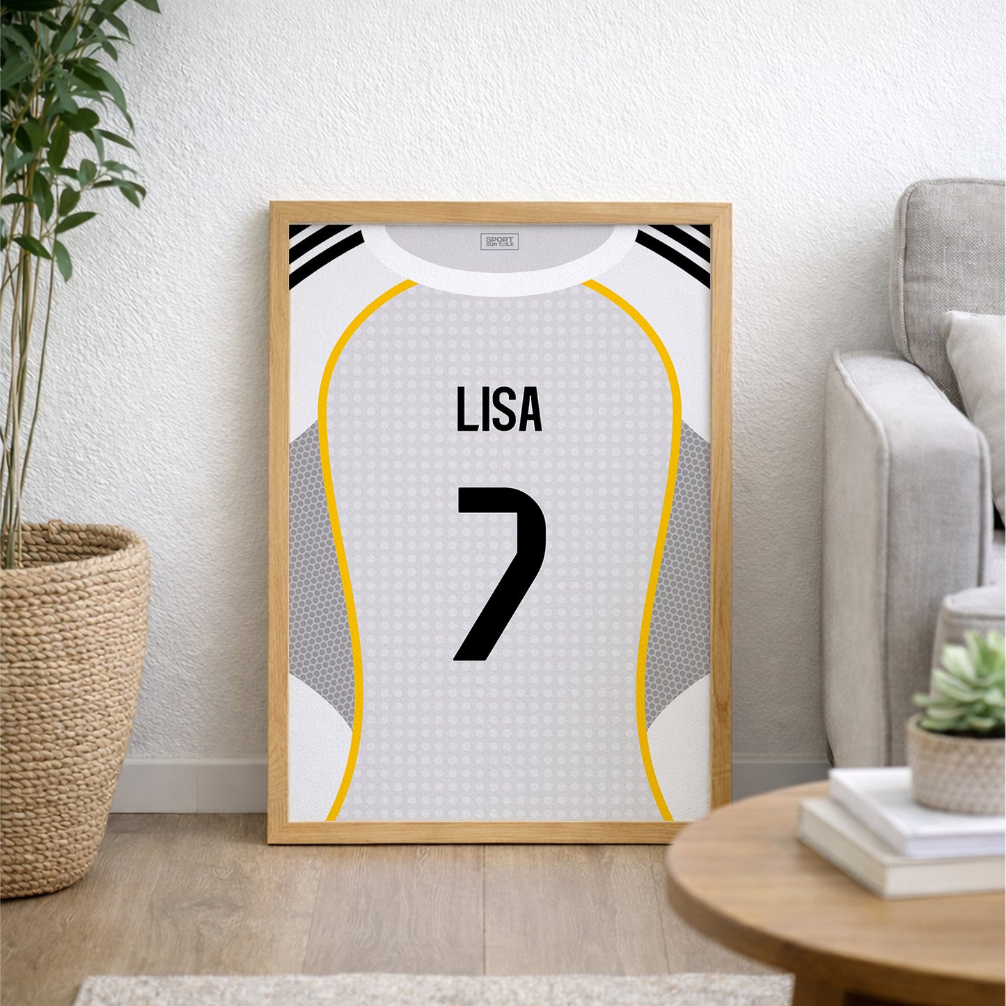 AFFICHE REAL MADRID - DOMICILE